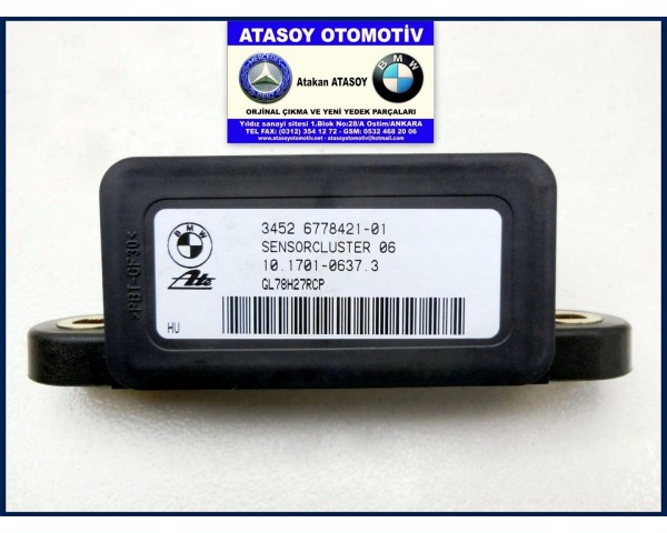 BMW E81 İVME SENSÖRÜ 34526850374 34526778421 3452-6850374.01 3452-6778421.01 6850374 6778421 3452685037401 3452677842101 10170106923 10170106373